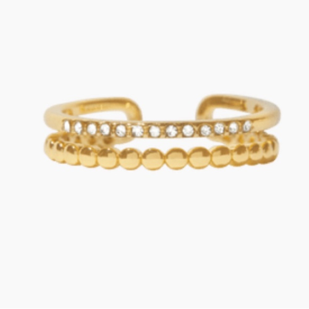 Marlyn Schiff Arielle Ring Gold-Tone Double Band
